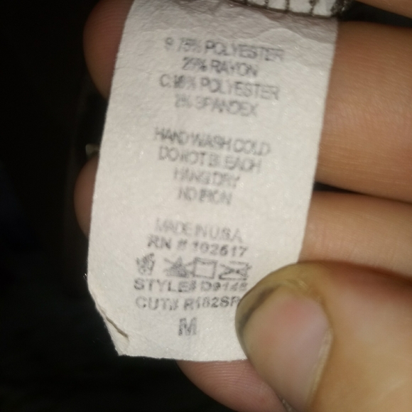 🌺 Soprano brown and black lace back dre - Picture 6 of 8